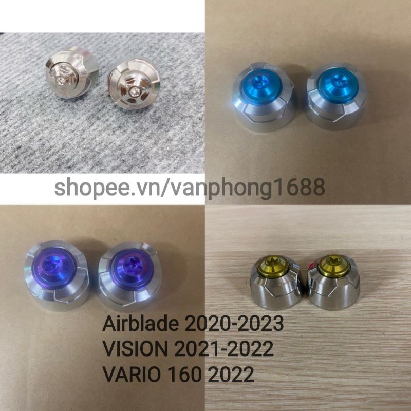 Gù Tay Lái Salaya Inox VARIO AB VISION Gắn Như Zin