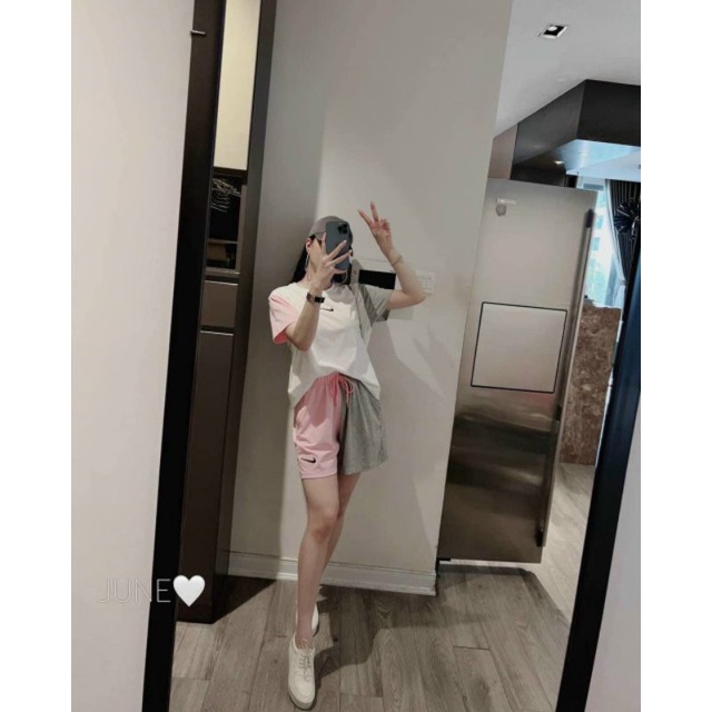 Set bộ Áo unisex, Áo phông nữ Quảng châu,chất liều dày dặn thoáng mát,không phai màu,tôn da siêu cute