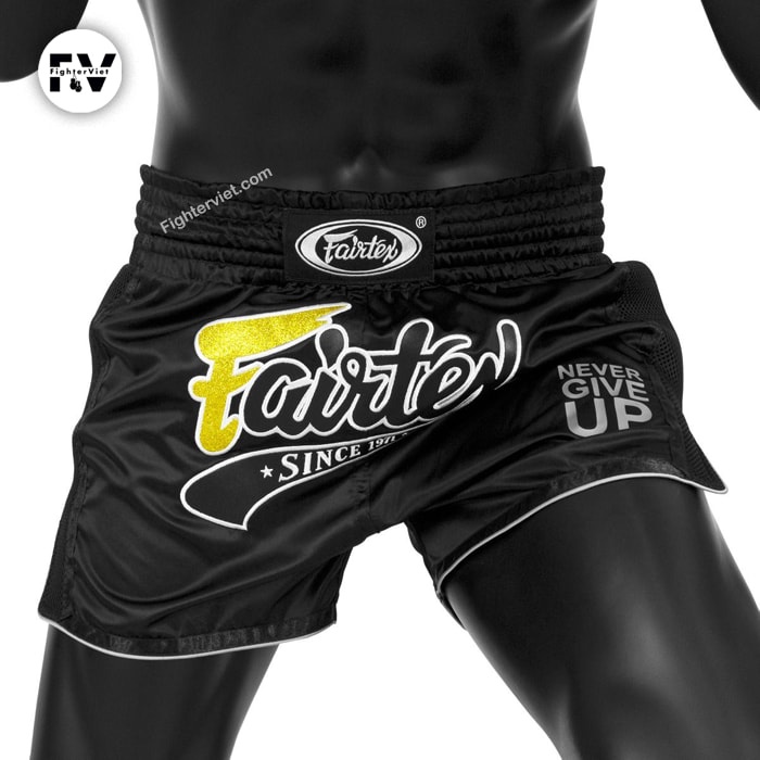 Quần Muay Thai Fairtex – BS1708 Đen