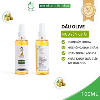Dầu Nền Oliu dưỡng body dưỡng ẩm cho da thiên nhiên SUZIKO Handmade