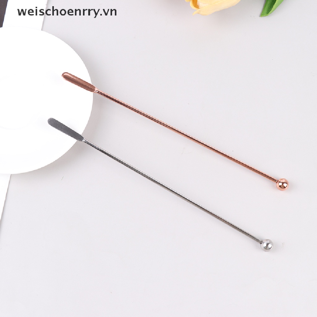 1 Cây Khuấy Cocktail / Trà Sữa / Cà Phê Bằng Thép Không Gỉ Chất Lượng Cao