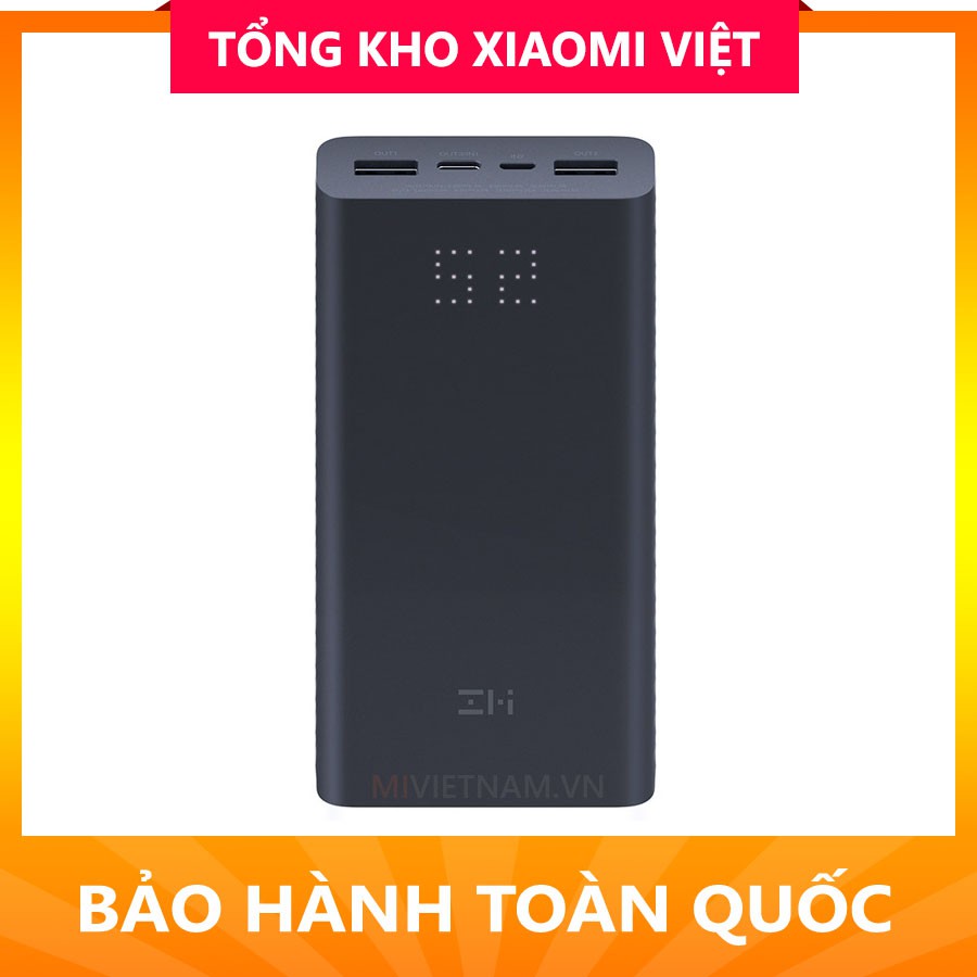 Sạc Dự Phòng ZMI QB822 20000mAh Sạc Nhanh 27W