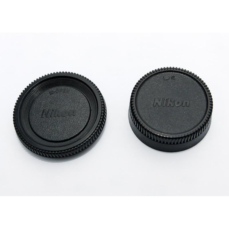 [Shoppe trợ giá ] Nắp body Nikon và nắp sau lens (cap body, cap sau Nikon)