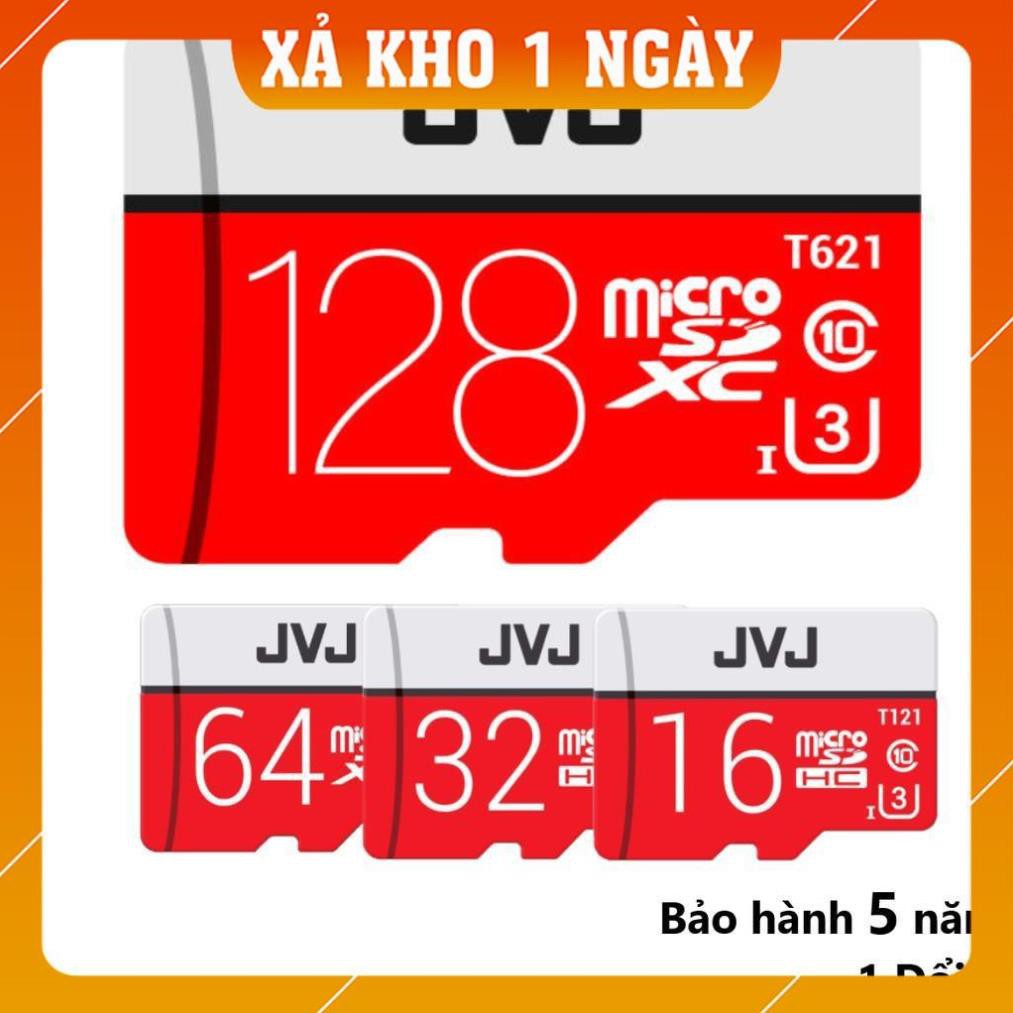 [GIÁ SỐC] Thẻ nhớ 16/32/64/128 Gb JVJ Pro U3 Class 10 – chuyên dụng cho CAMERA tốc độ cao - Bh 5 năm | BigBuy360 - bigbuy360.vn