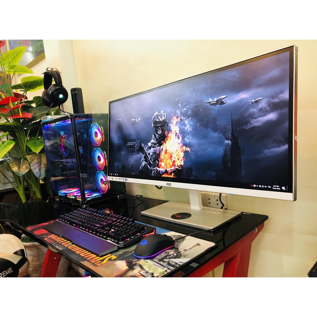 Màn Hình Máy Tính AOC 34 inch 21:9 ultrawide 2k IPS bảo hành 3 tháng | BigBuy360 - bigbuy360.vn