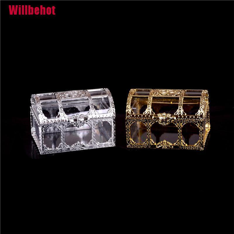 Hộp Nhựa Mini Đựng Trang Sức / Kẹo / Đám Cưới