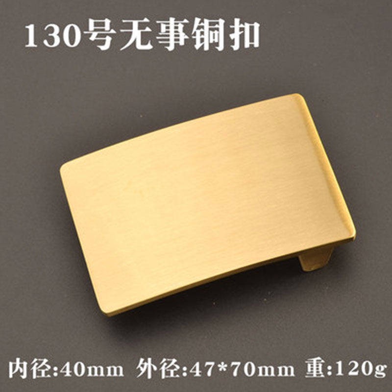 Khóa Thắt Lưng Nam Bằng Đồng Nguyên Chất 40mm Kèm Khóa Cài