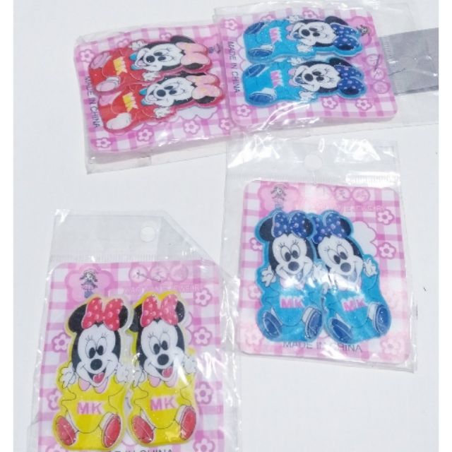 Kẹp tóc mái cho bé hình mickey (được chọn màu)