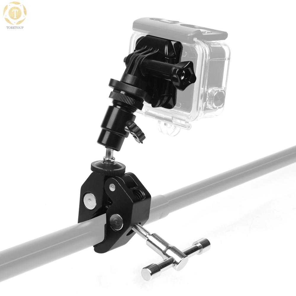 Giá Đỡ Cố Định Cần Câu Cá 12 Giờ Cho Máy Ảnh Gopro Hero 7 6 5 4 3 Sjcam Xiaomi Yi Eken