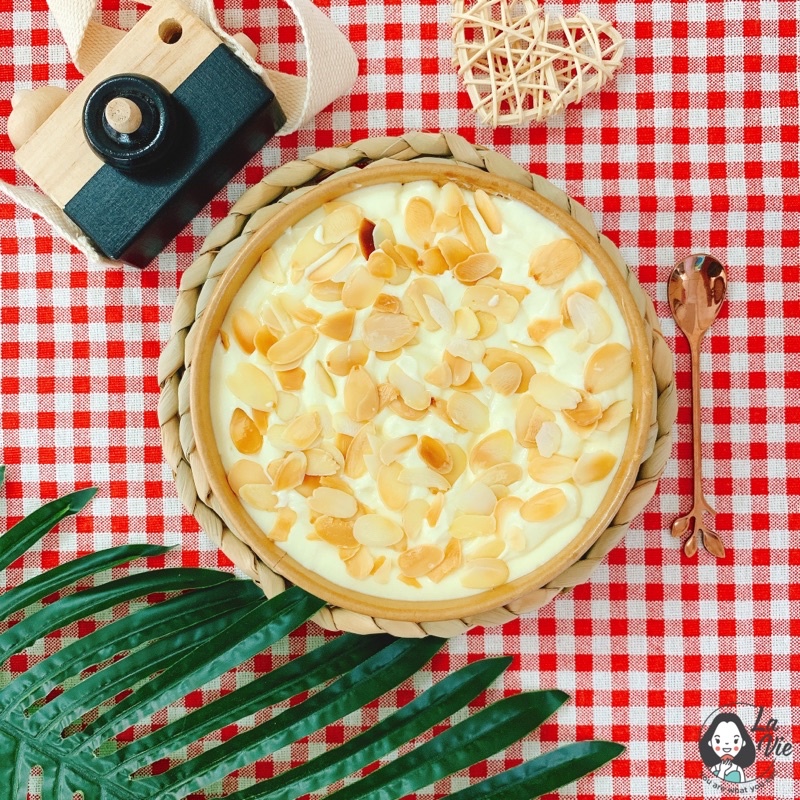 Bánh bông lan hạnh nhân sốt phô mai [DAS/KETO/LOWCARB/EAT CLEAN