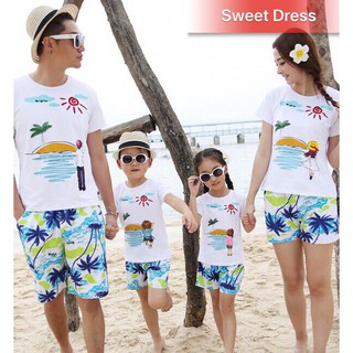 Quần Áo Đi Biển Gia Đình - Sắc Màu