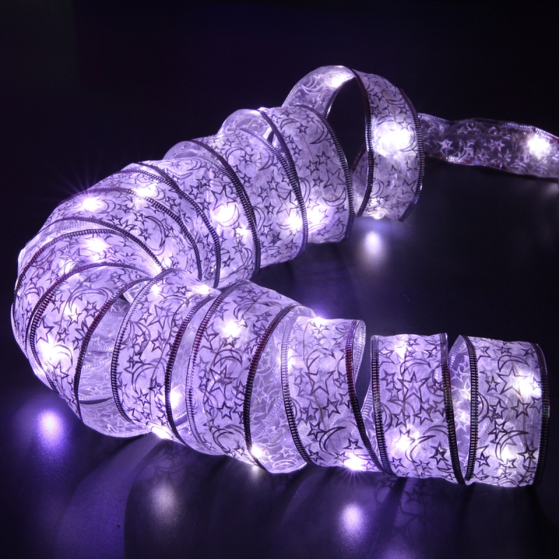 [ LED Christmas treecolor Ribbon String Lamp decoration for Indoor Outdoor Thanksgiving Halloween Festival Party ]