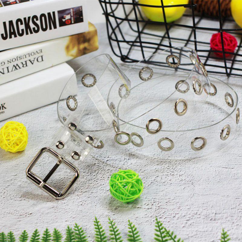 Dây nịt trong suốt bản nhỏ cá tính