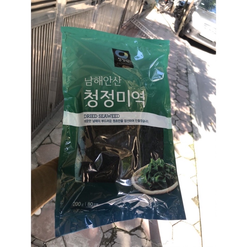 Rong biển khô nấu canh Deasang Hàn Quốc 200g