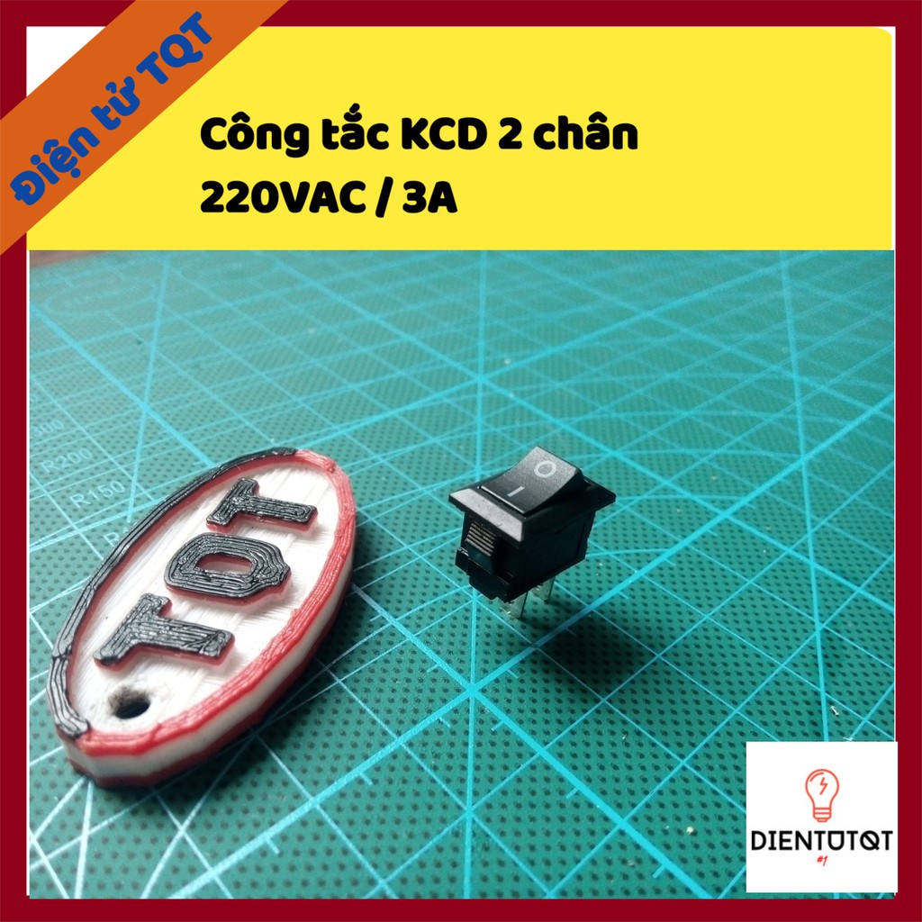 Công tắc bập bênh KCD1-11 3A 250V