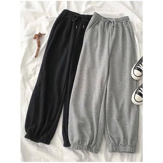 Quần jogger thun oversize