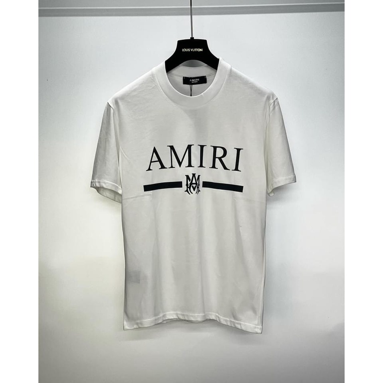 Áo thun Amiri cổ điển  ❤ Áo Phông Cotton Dày Dặn Dáng Rộng Nam Nữ co dãn 8 chiều