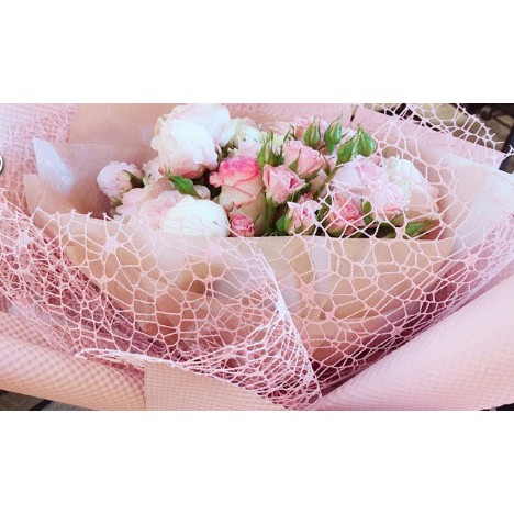 Giấy gói hoa lưới xốp 50x66 cm