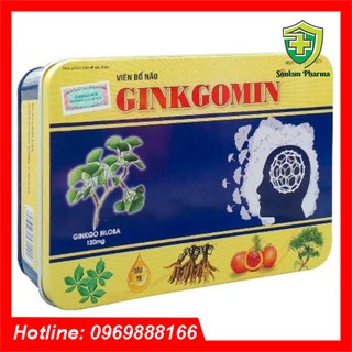 Hoạt Huyết Dưỡng Não - Ginkgomin - Giúp Tăng Cường Tuần Hoàn Máu Não, Giảm Căng Thẳng, Bớt Mệt Mỏi