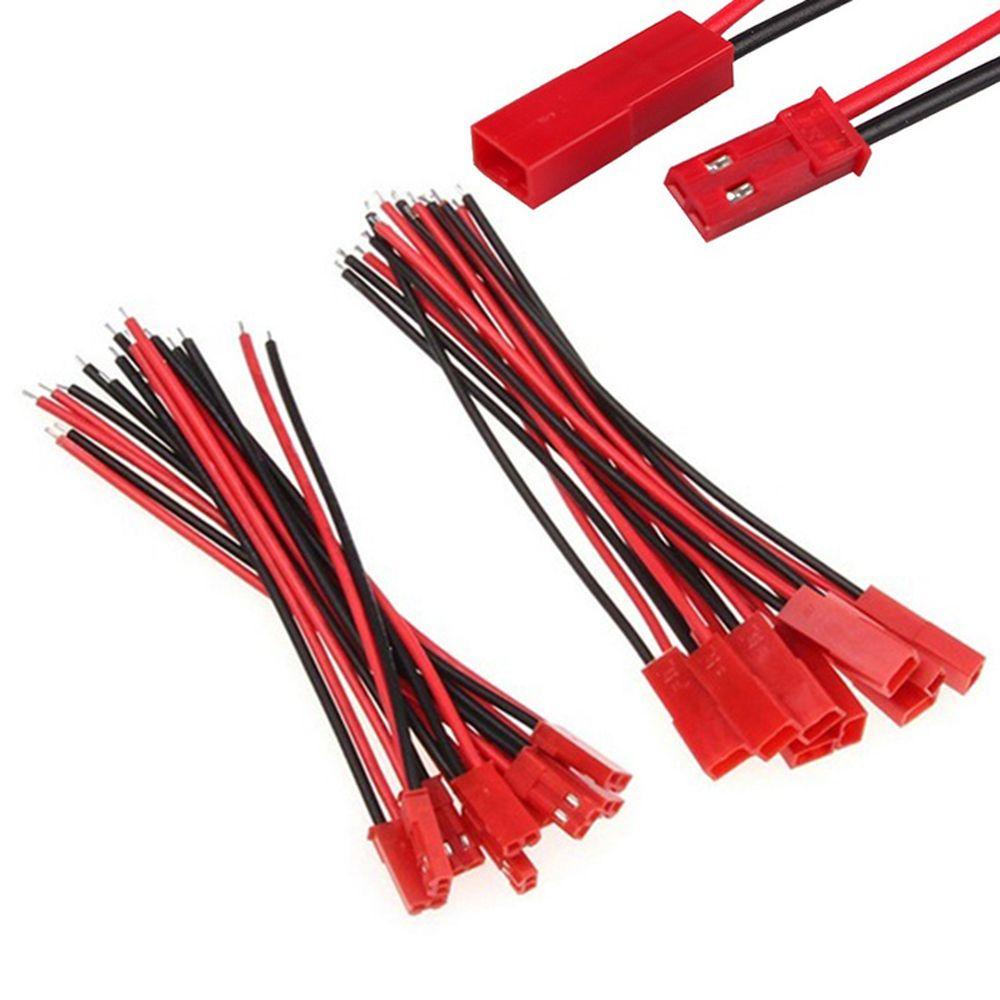 10 Cặp Dây Nối Pin Dài 2 Chấu 100MM DAPHS