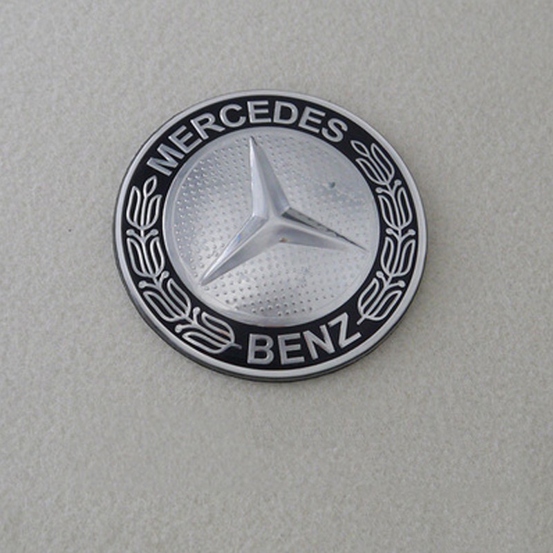 Logo nắp đậy trục bánh xe 75mm cho xe hơi Mercedes