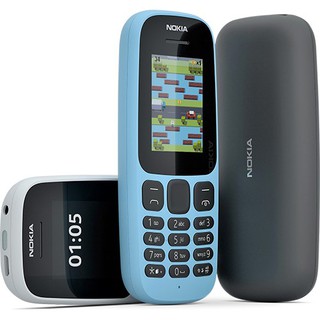 Điện thoại Nokia 105 2 sim (Đen/Trắng/Xanh) - Hãng phân phối chính thức