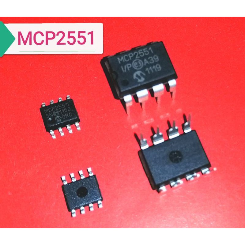 IC chức năng CAN MCP2551 chính hãng 8 chân cắm 8 chân dán