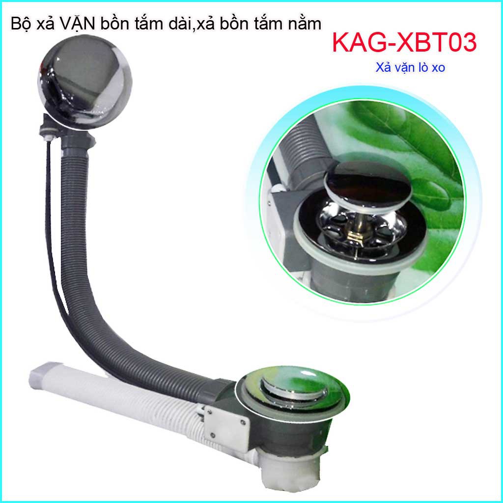 Bộ Xả bồn tắm dài KAG-XBT03, Bộ xả bồn tắm nằm giá tốt hiệu suất sử dụng tốt