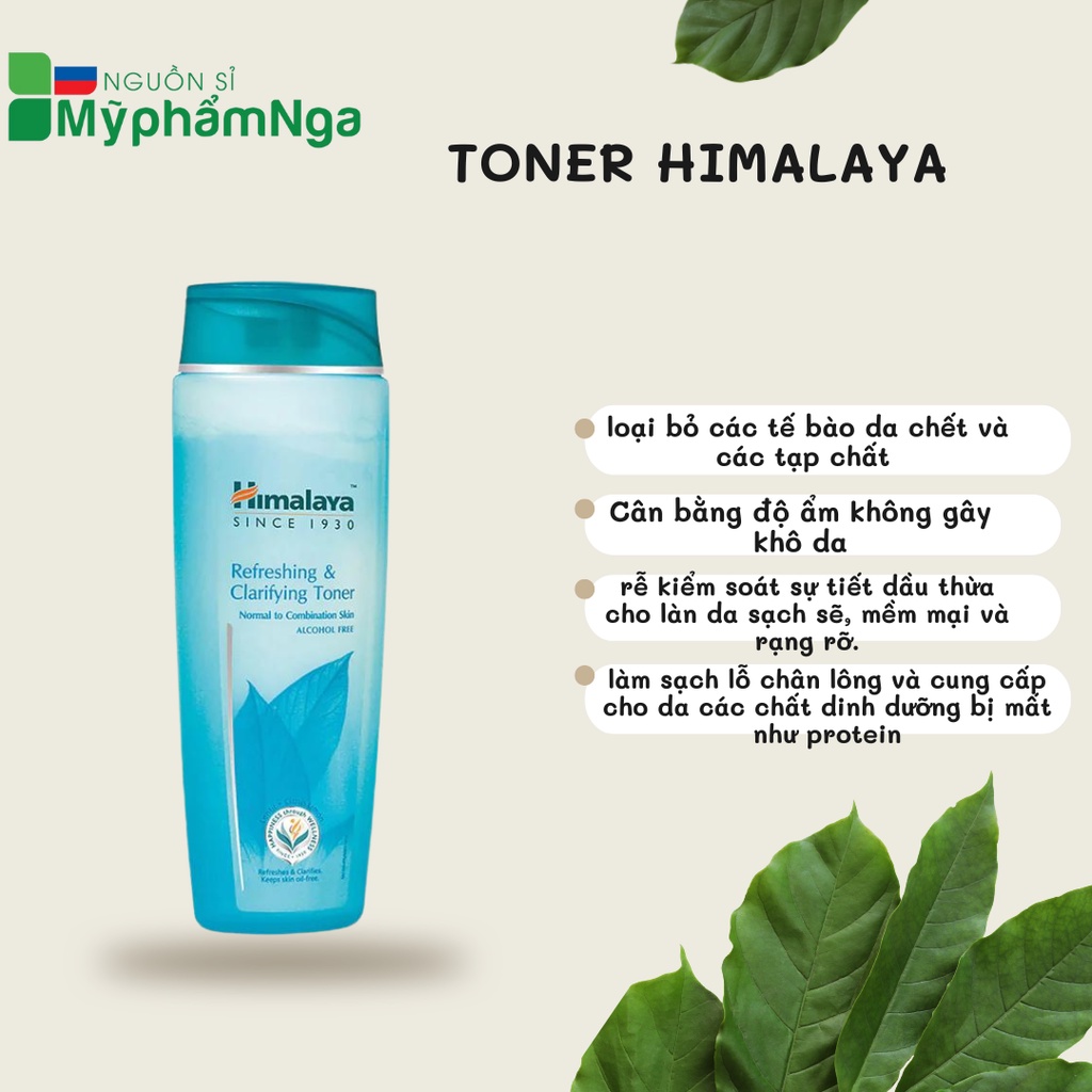 Nước hoa hồng toner HIMALAYA se khít lỗ chân lông