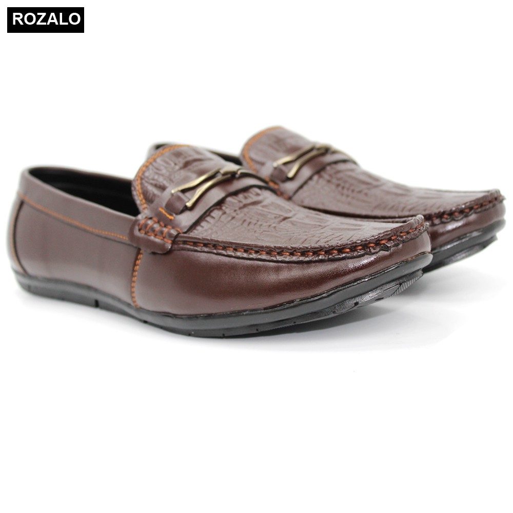 [Mã LTP50 giảm 50000 đơn 150000] Giày lười nam đế bệt Rozalo R3290 | BigBuy360 - bigbuy360.vn