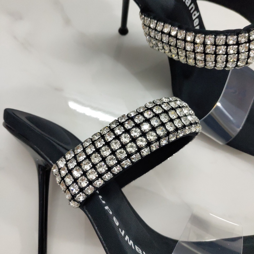 Julie Giày Cao Gót Nhựa pvc Trong Suốt Thời Trang Dành Cho Nữ