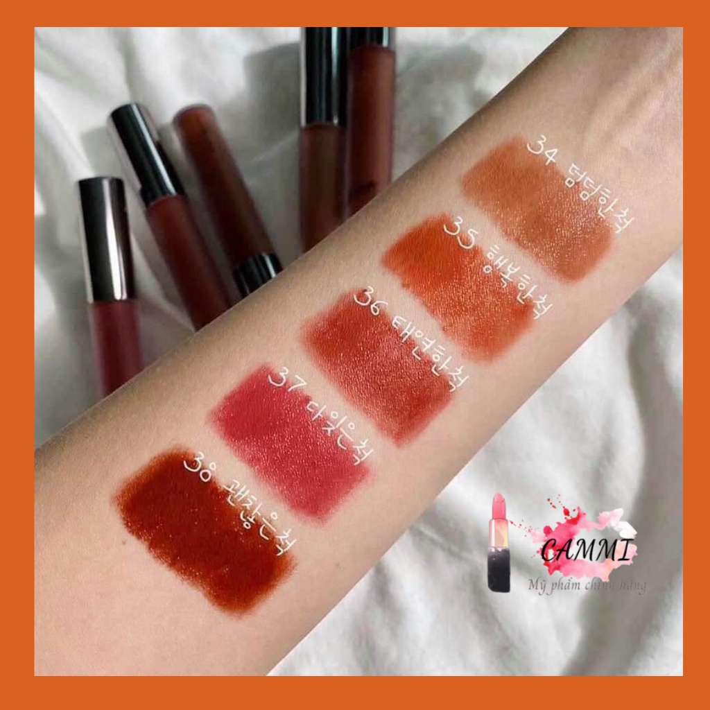SON BBIA LAST VELVET LIP TINT VER8 màu 35-cam đất ngả nude