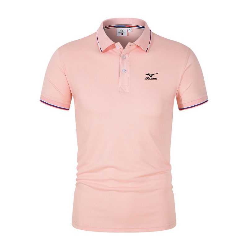 Áo Thun Polo Mùa Hè Mẫu Mới Mizuno Có Cổ Size S-4XL Cho Nam