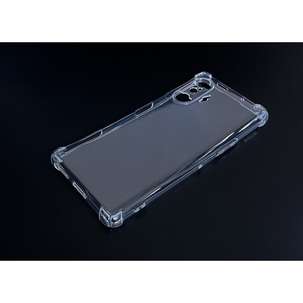 Ốp lưng silicon trong suốt chống sốc 4 cạnh cao cấp cho Xiaomi Redmi K40 Gaming Edition
