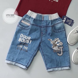 Quần jean lửng cho bé trai size cồ