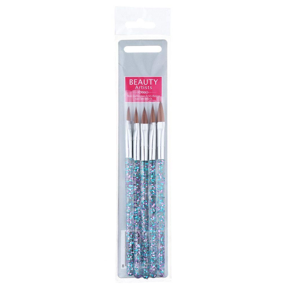 MAXG Set 5 Cọ Vẽ Trang Trí Móng Tay Nghệ Thuật Thời Trang Cho Nữ