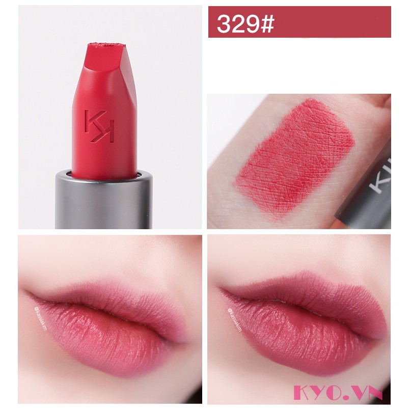 Son Kiko Velvet Passion_Đủ màu hot_Mua từ Đức