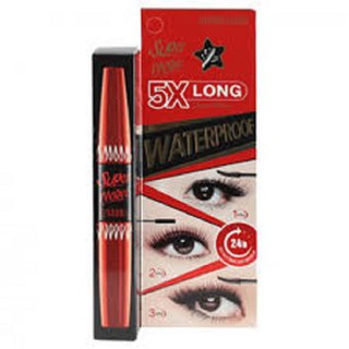Mascara Hai Đầu Nối Mi Sivanna Super Model 5X Long