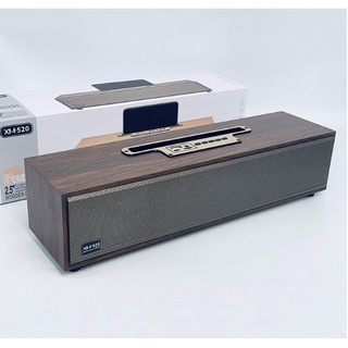 Loa gỗ bluetooth xm-520 - công suất 5w - âm thanh tốt - âm bass lớn - dung lượng pin lớn - tần số 100hz - 20khz