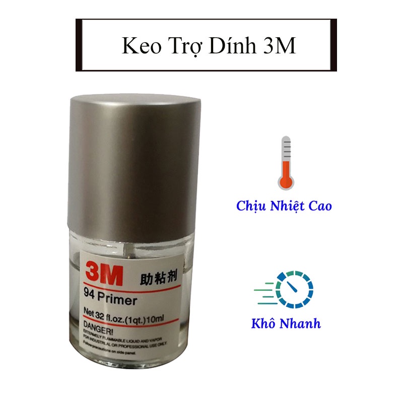 Keo Trợ Dính 3M 94 Primer, Dung Môi Tăng Độ Bám Dính Cho Lớp Keo 3M - CARZONE