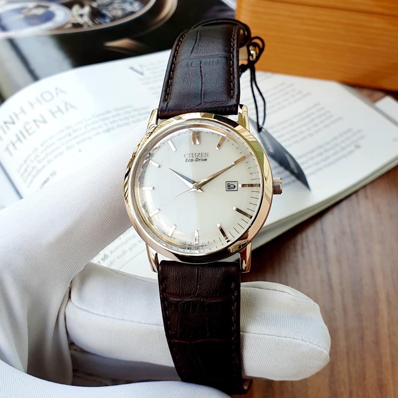 Đồng hồ nam dây da Citizen BM7193 07B