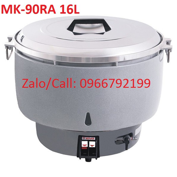 [Mã ELHADEV giảm 4% đơn 300K] Nồi cơm gas Kiwa MK-90RA (16L) Nhập Khẩu Đài Loan, Bảo Hành Chính Hãng 12 Tháng