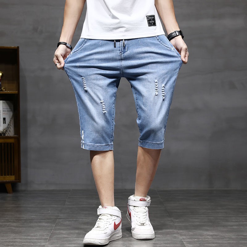 Quần Jeans Lửng Thời Trang Dành Cho Nam