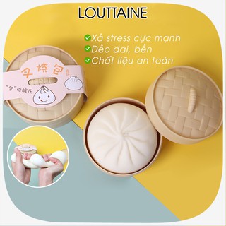 Bánh Bao Đồ Chơi Mô Phỏng Giúp Giải Toả Căng Thẳng Chất Liệu TPR Mềm Đàn Hồi