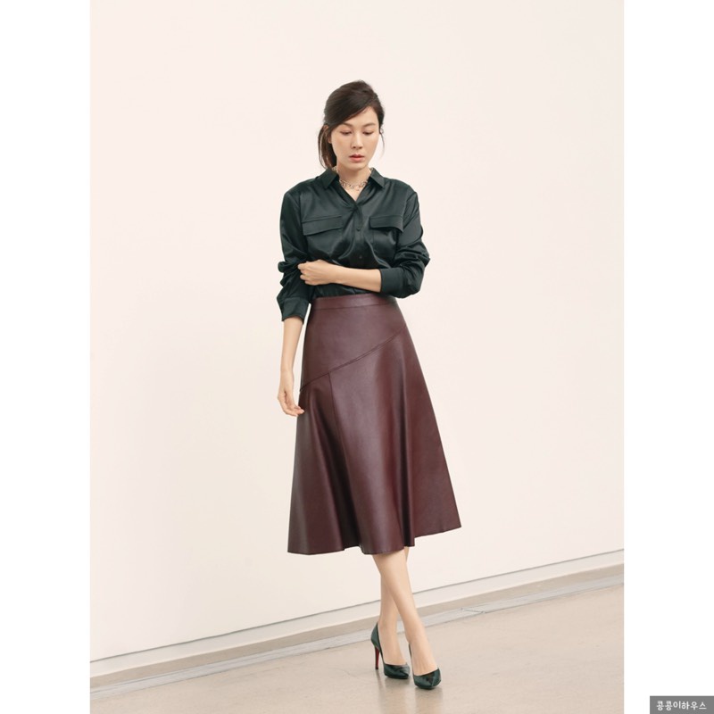 Áo sơ mi nữ vải lụa soup Celebshop xuất Hàn hàng vnxk