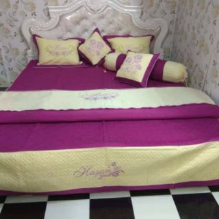 Trọn bộ Xoa satin