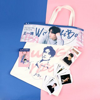 Combo túi vải, lomo card, móc khoá Vương Nhất Bác - Tiêu Chiến
