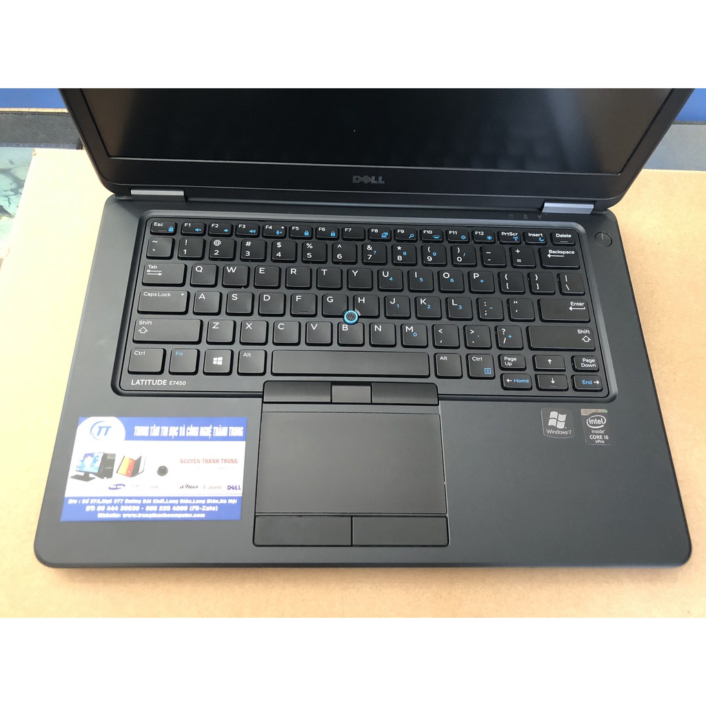 Laptop Dell Latitude E7450 7450 - Intel Core i5 5300U Ram 8GB SSD 256GB Màn hình 14 inch HD - Like new đẹp 99%