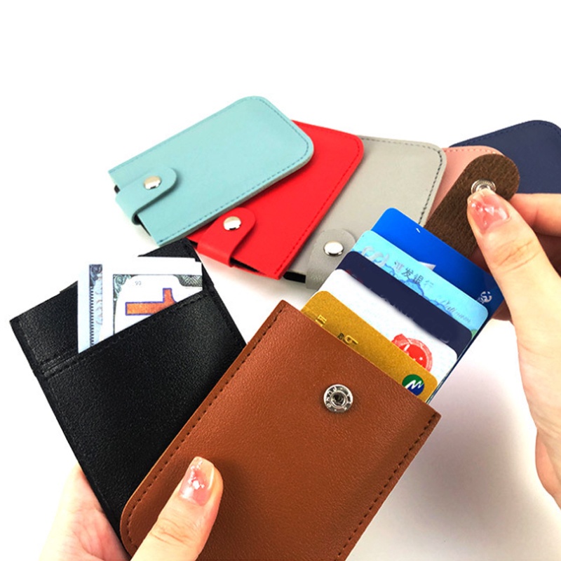 Ví Ngắn Mini Dày Dặn Có Ngăn Đựng Thẻ Tiện Dụng