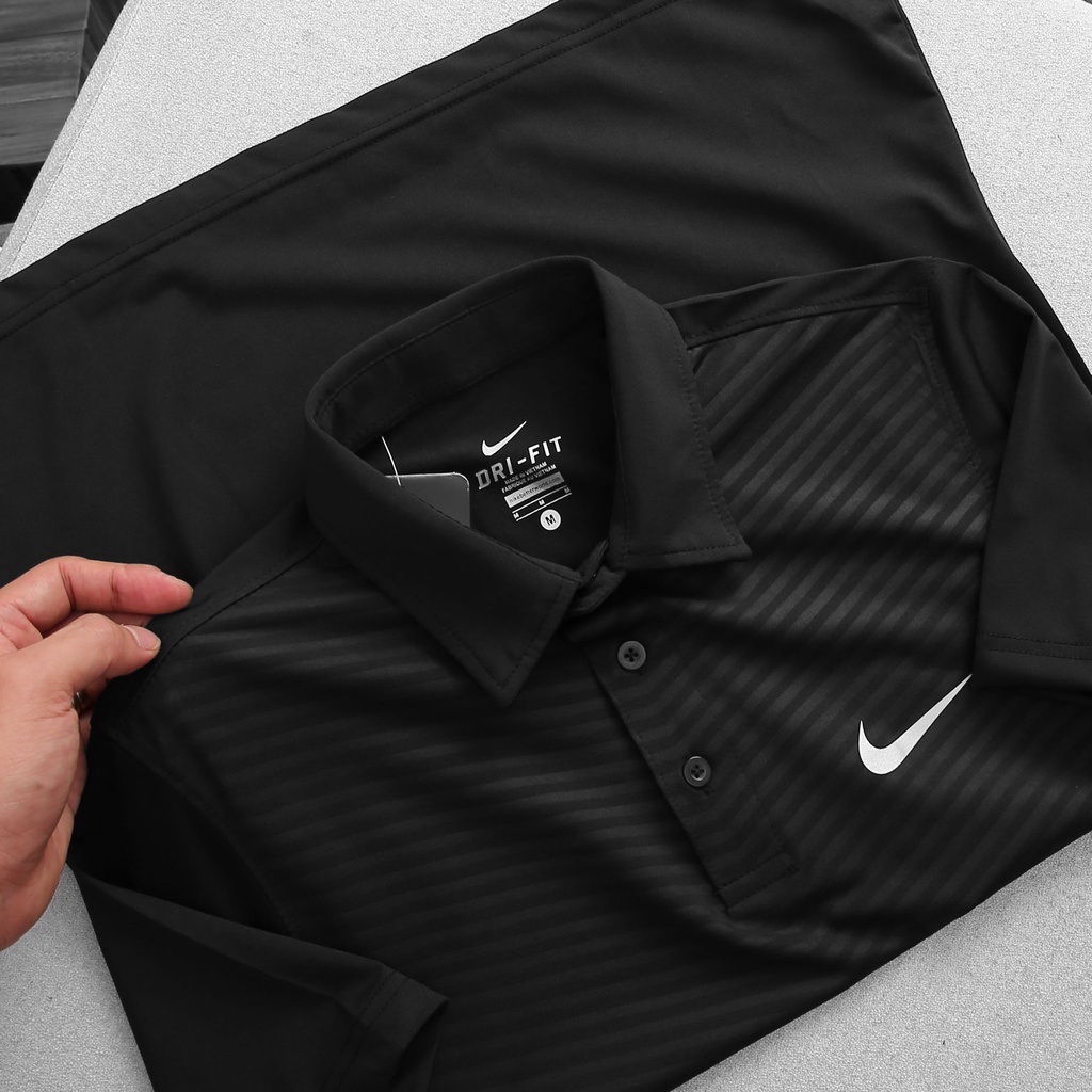 Áo thun đánh golf/áo thể thao cổ trụ cao cấp, chất liệu poli chính phẩm 8899